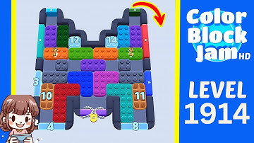 Color Block Jam Level 1007 (1914) Solution Walkthrough