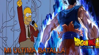 Homero cantando ULTIMATE BATTLE de Dragon Ball Super - COVER IA (Inédito)