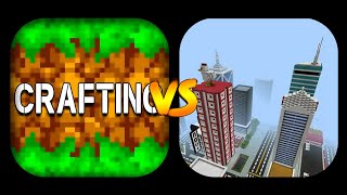 Crafting and Building VS Venom City Craft (Game Comparison) screenshot 4