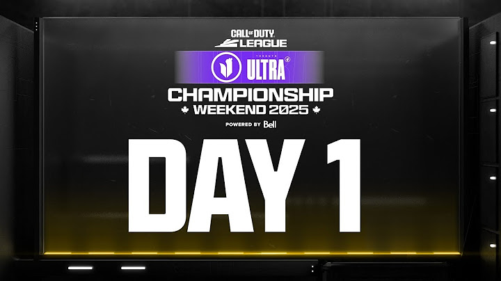 [Co-Stream] Call of Duty League Championship Weekend | Day 1