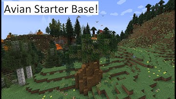 Minecraft Bases! A starter base for the origin Avian.
