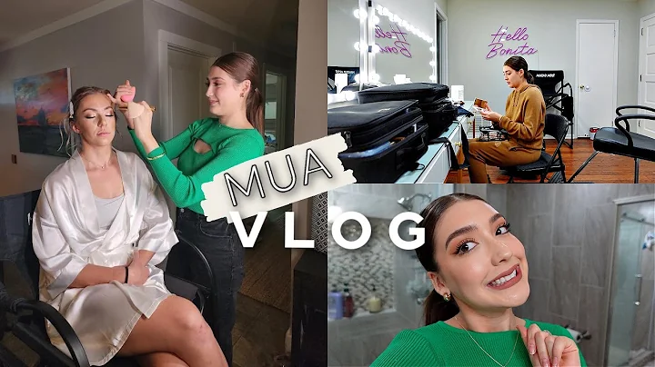 MUA Vlog: First Fall Wedding of 8 People | Giselle...