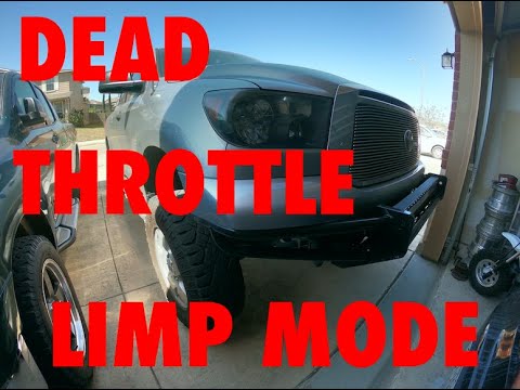 Toyota Tundra - Limp Mode - P2111 - YouTube