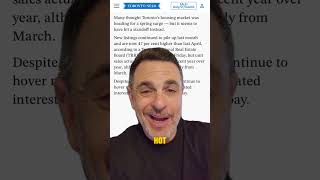 Listings up 47% while sales sag 📉#realestate #realtor #toronto #torontorealestate #housingmarket