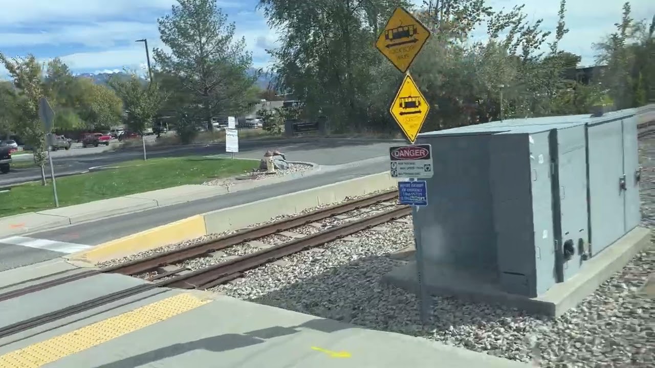 UTA TRAX Green Line Light Rail Central Pointe Station to West Valley City Station 10/13/25