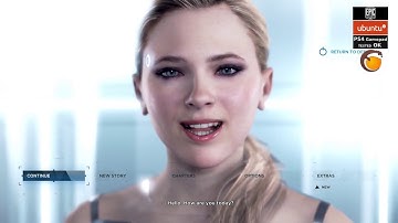 Lutris Epic Store Linux | Detroit Become Human | GTX 1650 | Ubuntu 19.10 | Playable | 60 fps | play