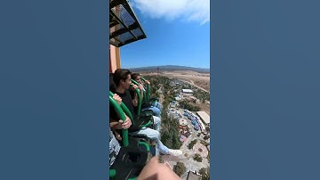 Thumbnail of Could you handle this INSANE Drop tower ride? #shorts