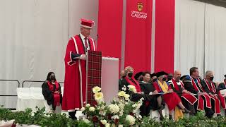Ucalgary Law Graduation 2022 Remarks From President Ed Mccauley About Keshia Holloman-Dawson