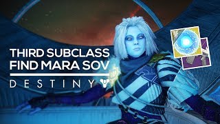 Destiny 2: How To Find Mara Sov & Get Third Seed of Light