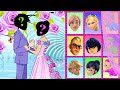 Wrong Wedding Ladybug &amp; Cat Noir Marinette &amp; Adrien Couple in Love Baby Wrong Family Heads Puzzles