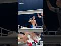 山崎一央🇯🇵の悶絶ボディショットをリングサイドから🦵💥