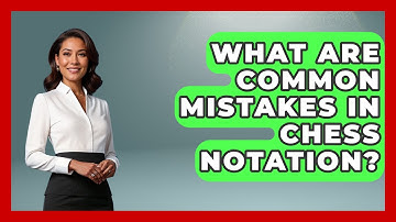 What Are Common Mistakes In Chess Notation? - The Chess Codex
