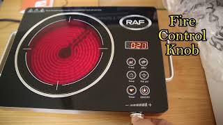 Unveiling the Future Kitchen: Unboxing RAF  universal Infrared Cooker/Electric Stove/Hot Plate