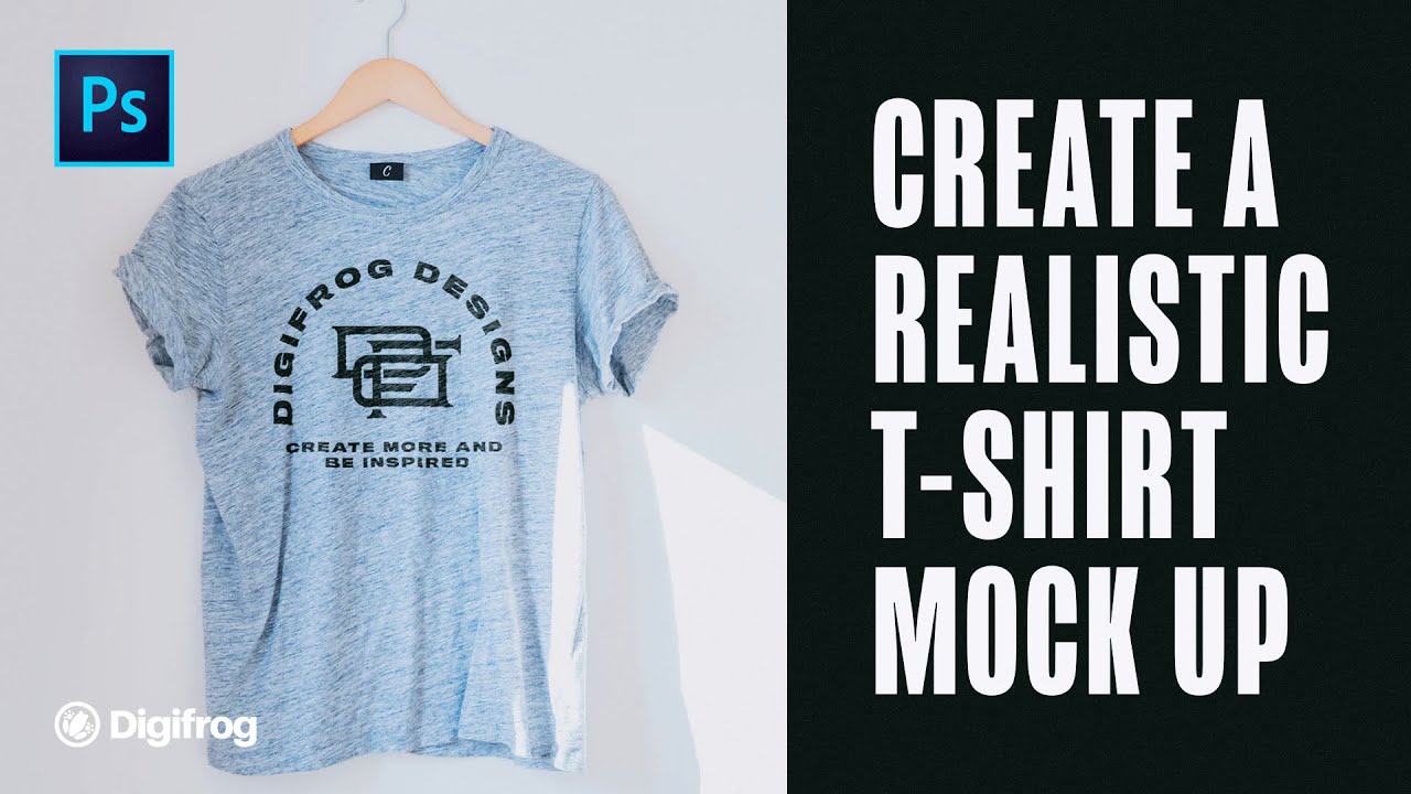 Download How to Create a Realistic T-shirt Mockup in Photoshop ...