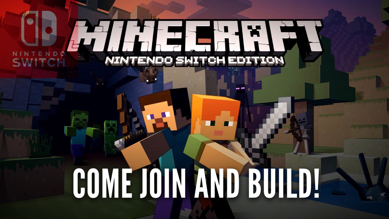 Minecraft Switch Edition Part 2 - COME JOIN - YouTube