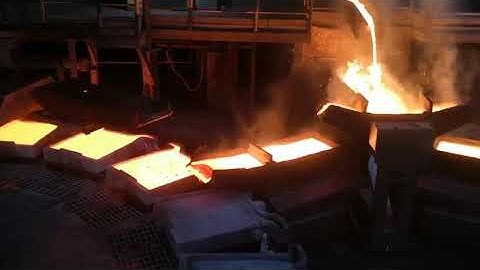 Anode casting machine, disc casting machine