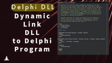 Dynamic Link Library | How to Write and Call DLL