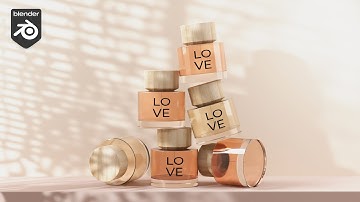 How To Make Simple Gobo Lighting in blender for beginners - Product Rendering