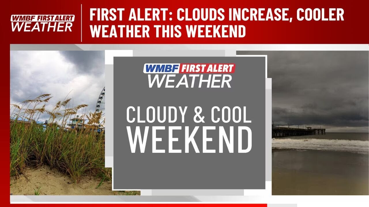 FIRST ALERT: Clouds increase, cooler weather this weekend - YouTube