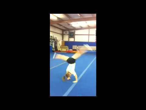 courtney Tanner's cartwheel full