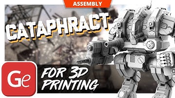 MWO Cataphract 3D Printing Model | Assembly by Gambody