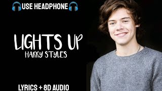 Harry Styles - Lights Up (Lyrics / Letra / 8D Audio /Spanish )