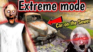 Granny - Extreme mode, The Hardest Item Route - Car on the Sewer Exit