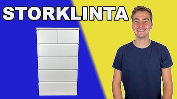 Step by Step | STORKLINTA 6 Drawer Chest IKEA Tutorial