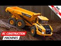 Mindblowing rc construction machines  rc trucks that work hard  pov excavator operator