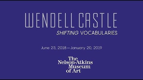 Wendell Castle: Shifting Vocabularies