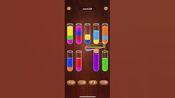 Level 327 - Sort Color Water #watersortpuzzle #gameplay #gameplaywalkthrough