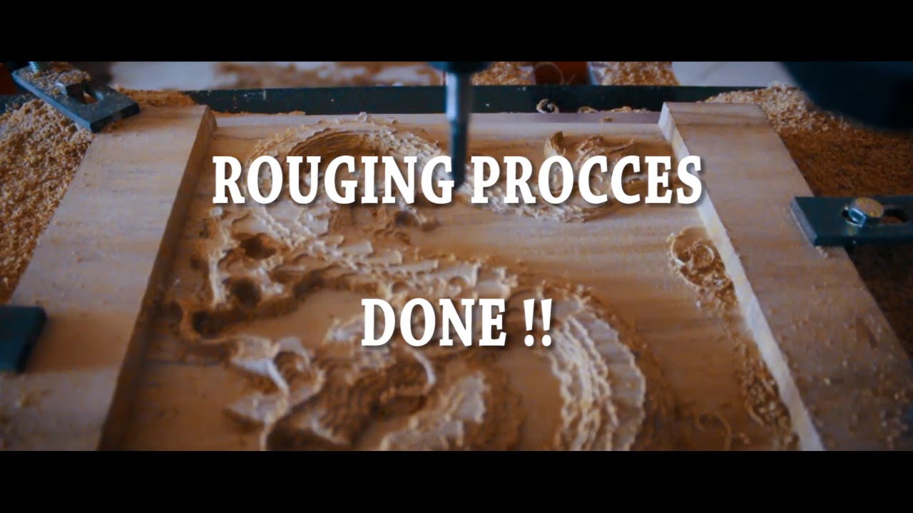 CNC router Machining 3D Relief of dragon - YouTube
