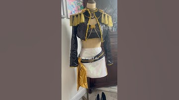 I made huntrix’s outfit for myself from kpop demon hunters ~ #cosplay #kpopdemonhunters