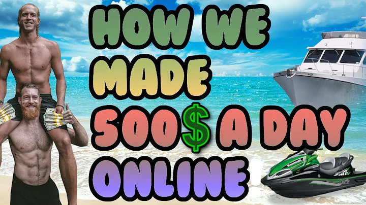 How to Earn $500 A Day Online  Make Money Online  ...