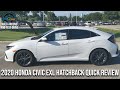 2020 Civic EXL Hatchback quick review