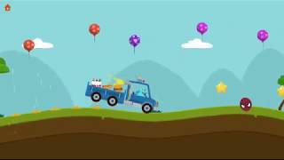 Динозавр Дино Диггер и машинки - Dinosaur Dino Digger and cars truck