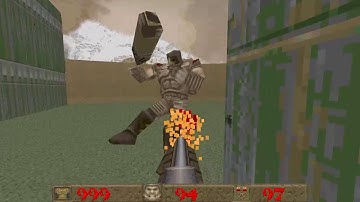 DOOM MOD Quake 1 Stuff ULTRA version 2 INSIDE TNT EVILUTION VIDEO 2 By HorrorMovieGuy
