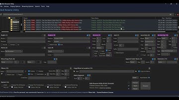 Bulk Rename Utility - Movies, TV shows, rom files it dose it all.