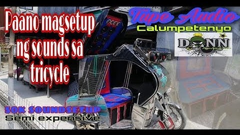 50k Sounds Setup for your trike / BossTupe (semi expensive) DonnAudioLab Sounds Setup