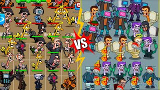 Toilet Monster Merge Games Vs Merge War Monster, Merge Battle Gameplay screenshot 4