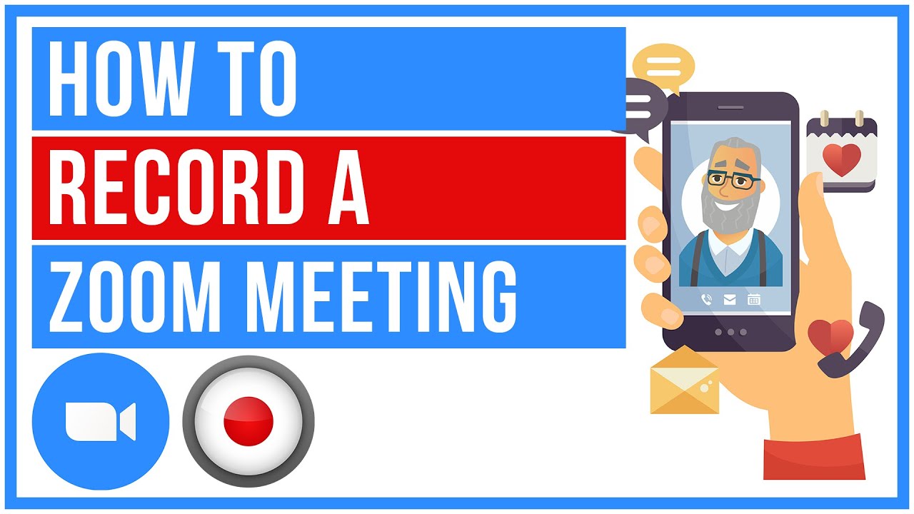 how to record a zoom meeting if not the host