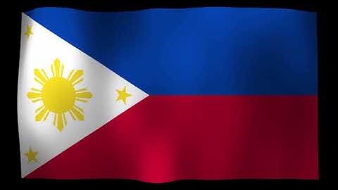 Philippines Flag 4K Loop Video
