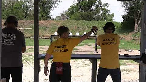 GSSF Glock practice match. Total time 38.38 rimfire