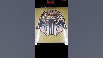 Printing with a 3D Printer - Star Wars: Inspired Mandalorian Helmet