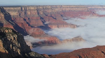 Grand Canyon total cloud inversion