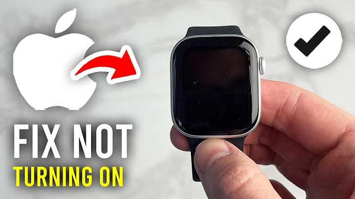 How To Fix Apple Watch Not Turning On - Full Guide