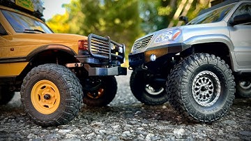 FCX24M vs SCX24 Lexus GX 470 RC Comparison