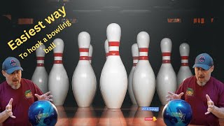 Easiest way to curve a bowling ball consistently. #bowling #bowlinghook#comment