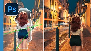 Match perspective and colour for better composites in Photoshop