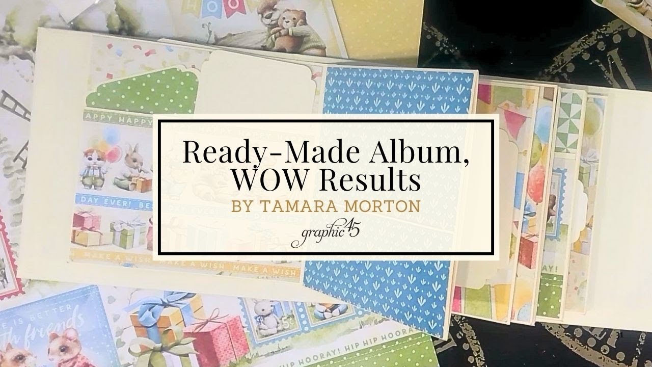 Square Tag & Pocket Album Walkthrough – Hip Hip Hooray
